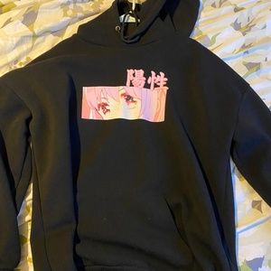 Justify Anime Black Hoodie
